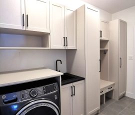 Custom Laundry Cabinets Kitchener-Waterloo